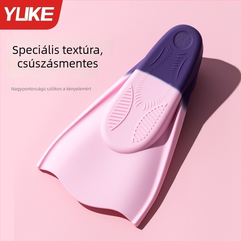 Szilikon rövid uszonyok úszás-edzéshez – Yuke JP624