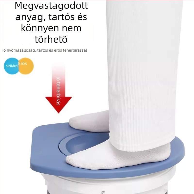 Pengyi egyszerű WC-ülőgyűrű – hordozható toalett ülőgyűrű idős korosztály számára, modern minimalista stílus