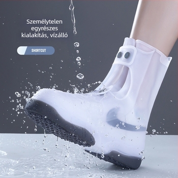 Szilikon esőcipővédő – vízálló, csúszásmentes, kopásálló, szennyeződés elleni védelem