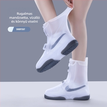 Szilikon esőcipővédő – vízálló, csúszásmentes, kopásálló, szennyeződés elleni védelem