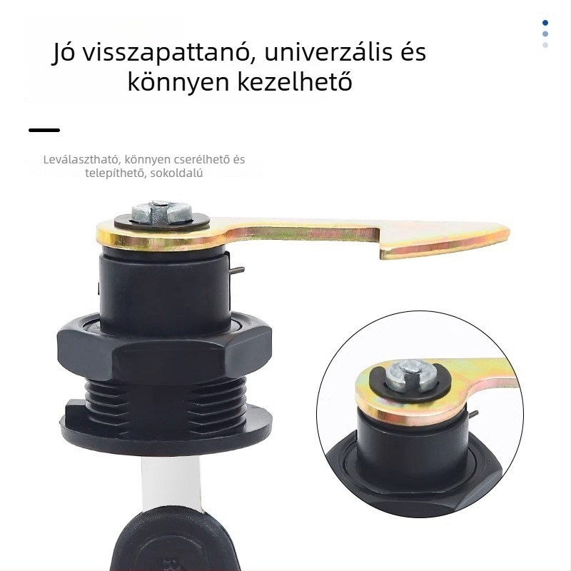 Elektromos jármű csomagtartózár, univerzális, Anyag: ABS+vas, Modell: Egyéb, Stílus: Modern egyszerű