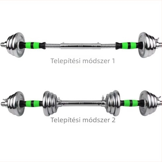 Jinbo Sports öntöttvas súlyzó összekötő rúd – otthoni edzéshez, fitness berendezés kiegészítő