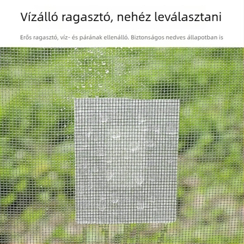 Szúnyogháló ablak javító folt – öntapadós, lélegző, egyszer használatos