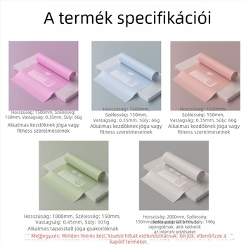 Jógaellenállás-szalag otthoni használatra – anyag: TPE, márka: WOSWEIR