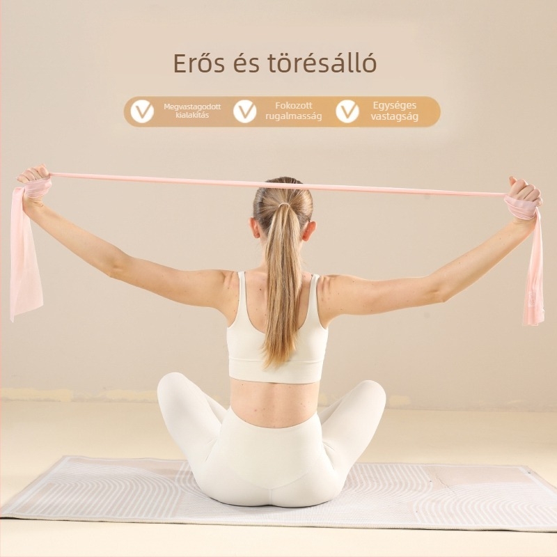 Jógaellenállás-szalag otthoni használatra – anyag: TPE, márka: WOSWEIR