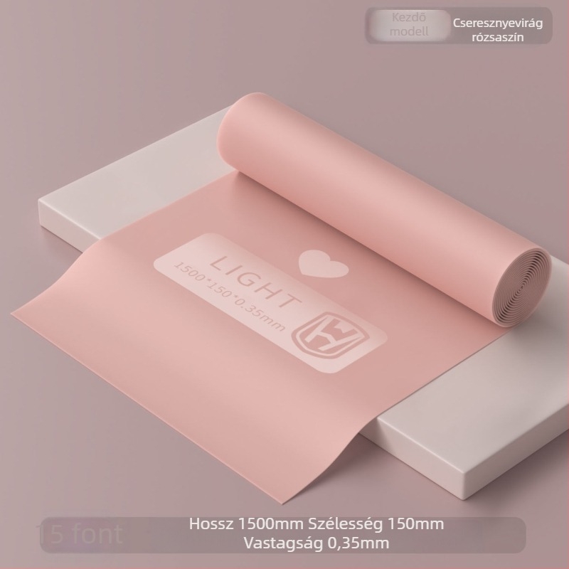 Jógaellenállás-szalag otthoni használatra – anyag: TPE, márka: WOSWEIR