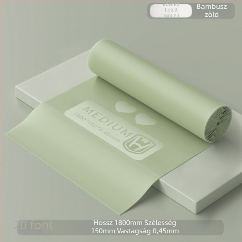 Jógaellenállás-szalag otthoni használatra – anyag: TPE, márka: WOSWEIR