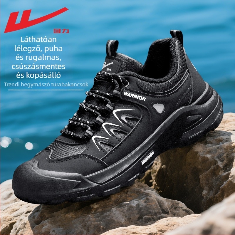 Utazócipők — Reebok, Gyorsan száradó, Kényelmes (Felső: TPU+Műbőr+Szövet; Zárás: Fűzők; Talpbetét: PU)