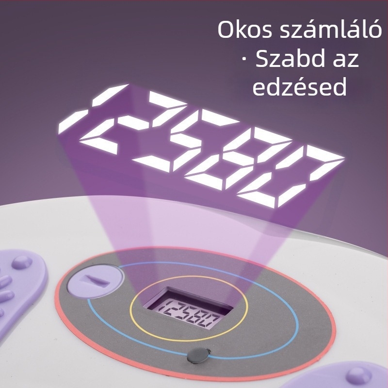 Derékcsavaró korong intelligens számlálóval, mágneses gömbök, PP anyag (testformálás és fogyás)