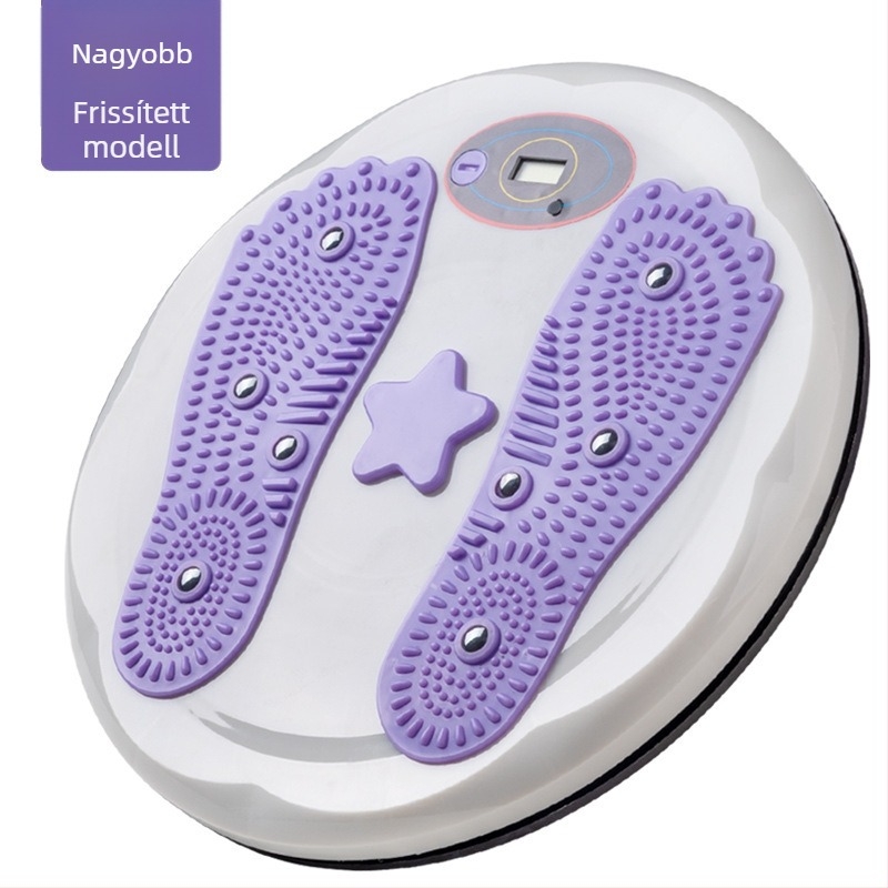 Derékcsavaró korong intelligens számlálóval, mágneses gömbök, PP anyag (testformálás és fogyás)