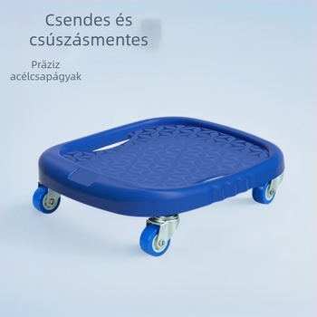 Hasizom edző korong DL-858, 740 g, nem összecsukható, csúszó korong dizájnnal, irodai és otthoni használatra