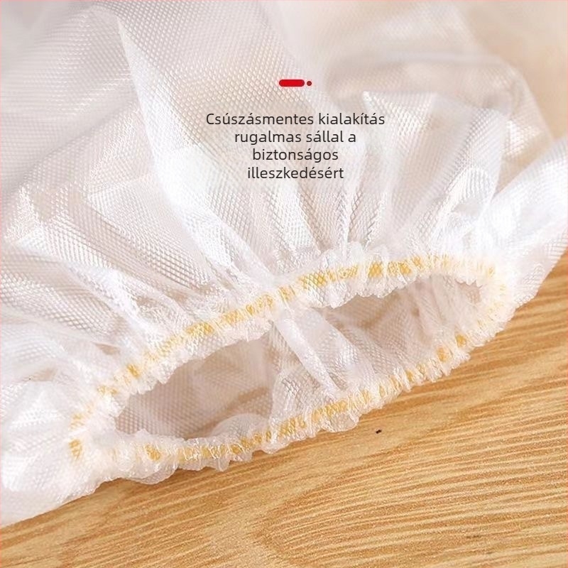 Egyszer használatos CPE hosszú karos kesztyűk, csúszásmentes, 0,7 mm vastagság, egyszínű mintázat, 2 éves élettartam