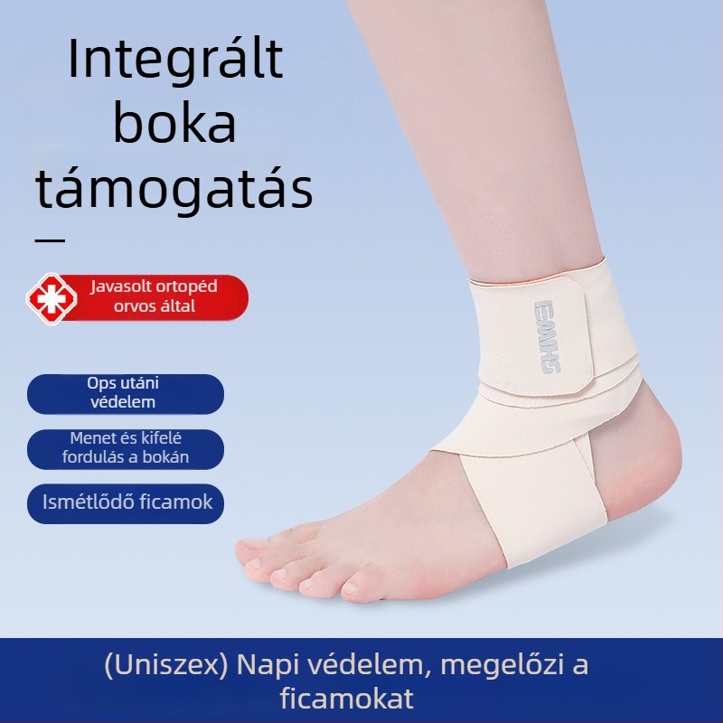 Futáshoz készült bokaízületi rögzítő, ficamok megelőzésére és felépülésre