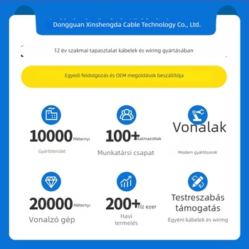 Napeleos energiatároló kábel – szilikon burkolat, nagyfeszültségű terminálvonal, napelemes modulokhoz, energiatároló akkumulátorokhoz és inverterekhez