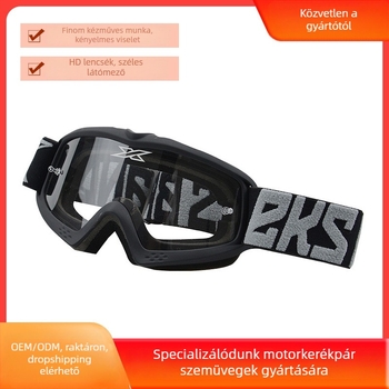 Gyerekeknek szánt terep szemüveg – cserélhető lencsék, modell 8060EKS, PC lencsék, 0 dioptria