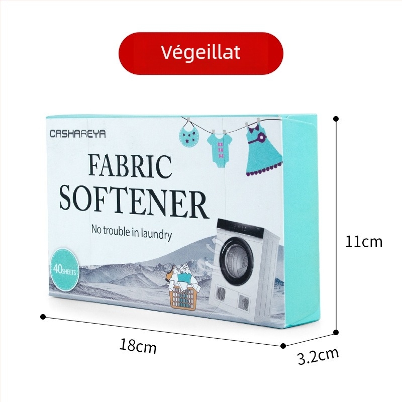 100 darab színfelszívó lap mosáshoz — megakadályozza a színek átvitelét és keveredését