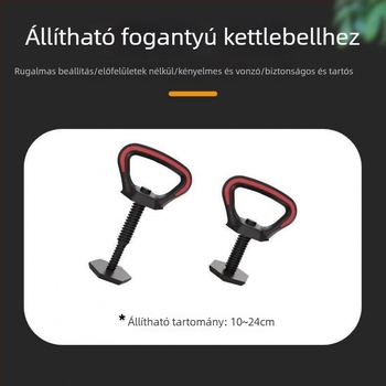 Állítható alap hosszúságú kettlebell fogó – EVA anyag, univerzális súlyzó fogó, modell XX833403507297
