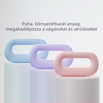 Otthoni használatra készült körgyűrűs súlyzó – PVC + vas töltettel, 1/1,5/2/2,5 kg, edzésre és testformálásra