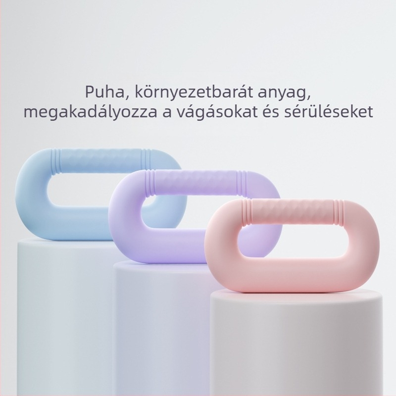 Otthoni használatra készült körgyűrűs súlyzó – PVC + vas töltettel, 1/1,5/2/2,5 kg, edzésre és testformálásra