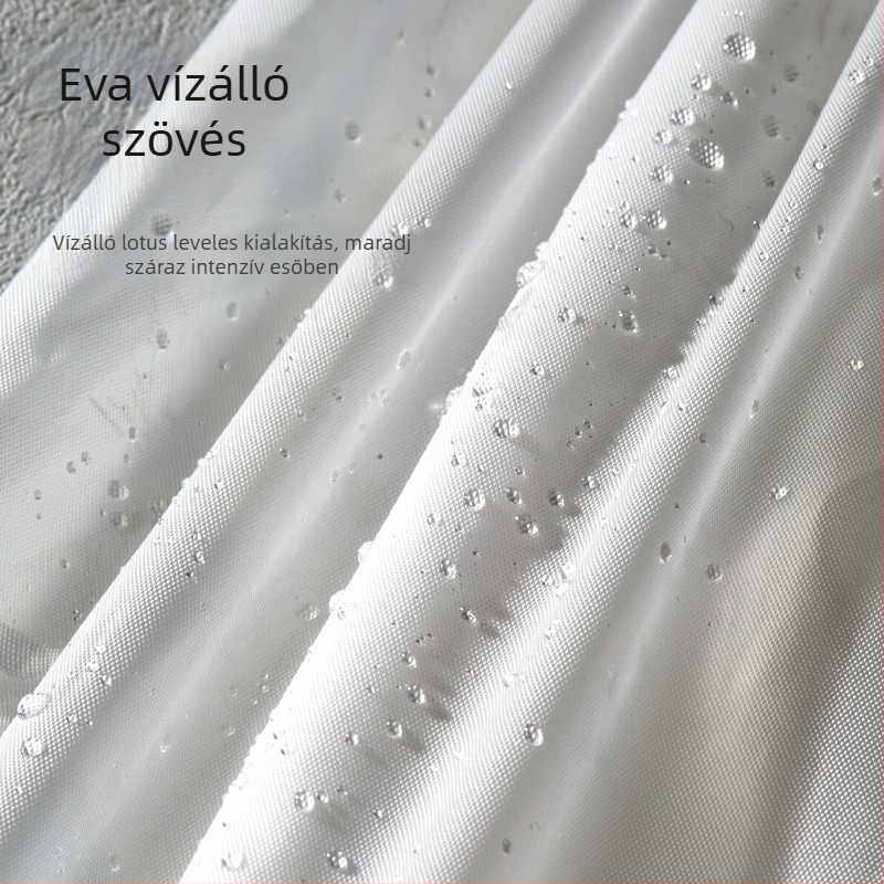 Esőponcho EVA túrázáshoz, felnőtt, 0,18 mm vastagság, EVA vízálló réteg, összekapcsolt dizájn, modern egyszerűség