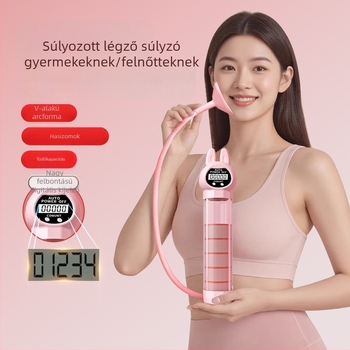 Szabadon hordozható hasi edzőeszköz légző derékövvel – Normál / Nyúl modell, Anyag: Mouth-blown PP + Silicone Straw + Main Body AS, Termékkód: 20250805