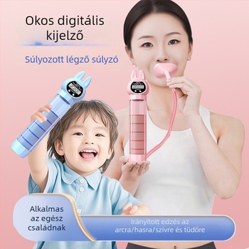 Szabadon hordozható hasi edzőeszköz légző derékövvel – Normál / Nyúl modell, Anyag: Mouth-blown PP + Silicone Straw + Main Body AS, Termékkód: 20250805