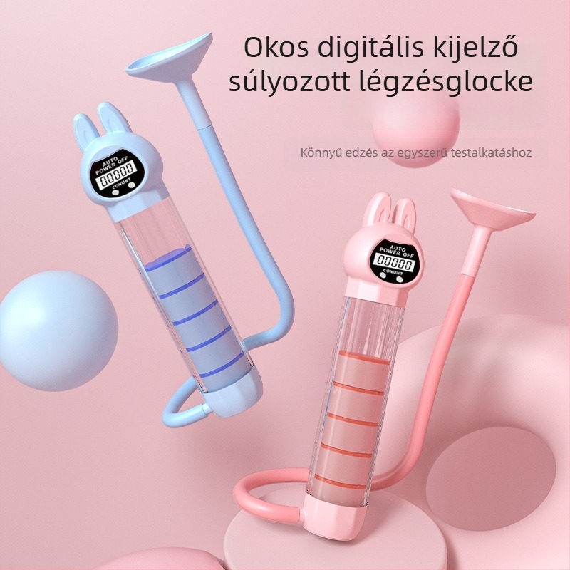 Szabadon hordozható hasi edzőeszköz légző derékövvel – Normál / Nyúl modell, Anyag: Mouth-blown PP + Silicone Straw + Main Body AS, Termékkód: 20250805
