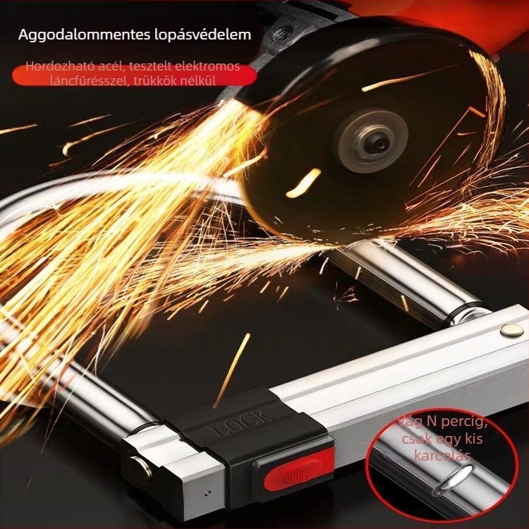 Guan ling autózár, rozsdamentes acél, modern egyszerű stílus, általános felhasználás.