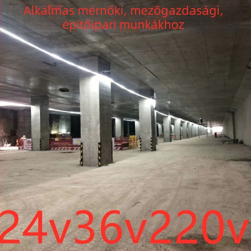 Kültéri LED-szalag 5050 LED-del és CR chip-pel, 11.52W/m, 220V, kültéri reklámhoz