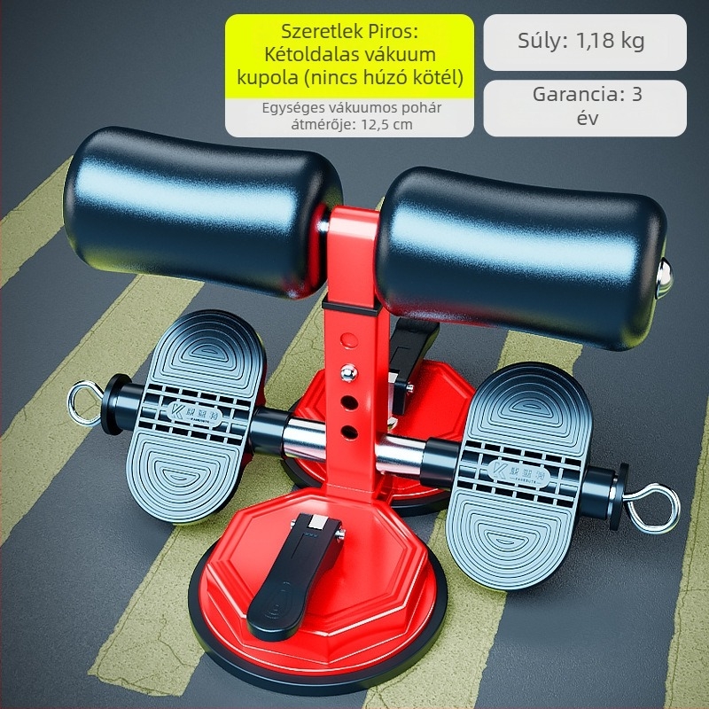 Sit-up segítő készülék - összecsukható, 1,13 kg, otthoni használatra, iroda és kültérre