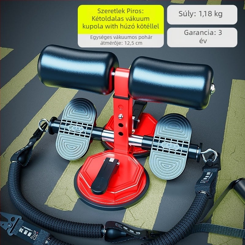 Sit-up segítő készülék - összecsukható, 1,13 kg, otthoni használatra, iroda és kültérre