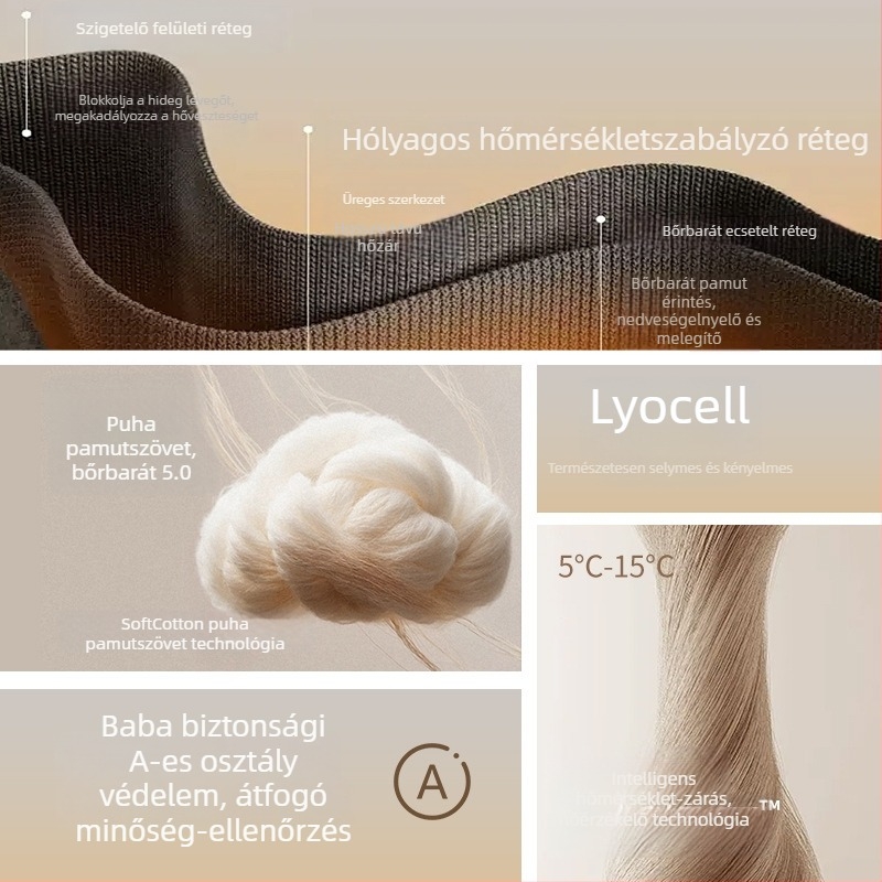 Férfi fél-zip állógalléros pulóver – Lyocell 28,6% keverék, karcsú szabás, oldalsó zsebek