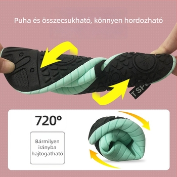 Beltéri fitnesz cipő – puha talpú, könnyű, csúszásmentes, csíkos dizájn, táncra és otthoni edzéshez (Talp: természetes kaucsuk; Felsőrész: pamut; Belső: pamut; Boka magassága: alacsony)