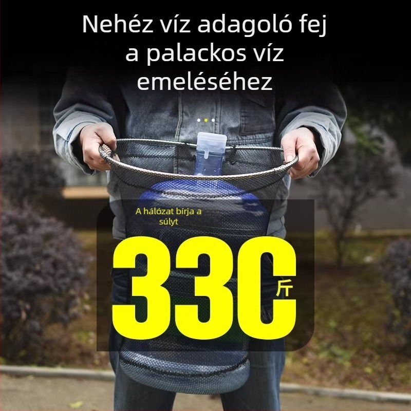 Rozsdamentes acél ultra-kemény teleszkópos horgászati hálóbotkészlet hálófejjel DSHAJDI02