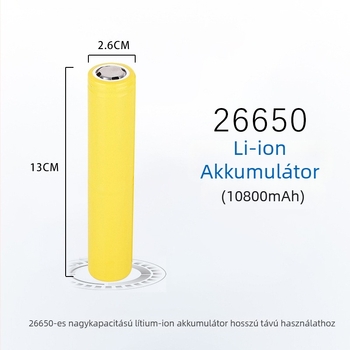 Eagle Eye P90 Quad-Core LED elemlámpa — 20W, újratölthető, kéz hajtású, 18650/26650 akkumulátorok, >500 m hatótáv