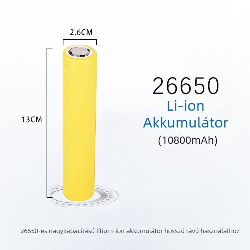 Eagle Eye P90 Quad-Core LED elemlámpa — 20W, újratölthető, kéz hajtású, 18650/26650 akkumulátorok, >500 m hatótáv