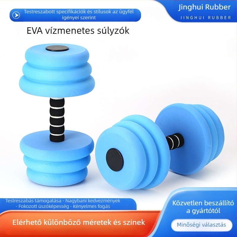EVA vízben úszó súlyzók - úszáshoz és vízi szórakozáshoz, 80 mm, Jinghui gumi és műanyag