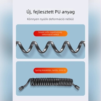 Teleszkópos WC-szpriccső, univerzális bidet és zuhany használatra, rugós cső hosszabbító