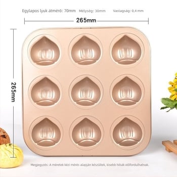 Hongping Madeleine forma, 12 rekesz, egyszerű stílus