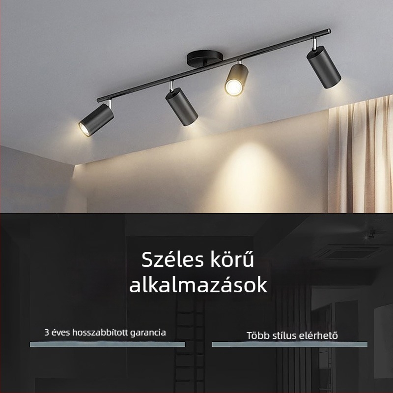 LED hengeres mennyezeti lámpa – CRI ≥90, 85-265V, modell C027, CE tanúsítvány