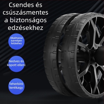 BROMAN hasizom görgő, kivehető és összecsukható, modell CH-100, súly 0,6 kg.