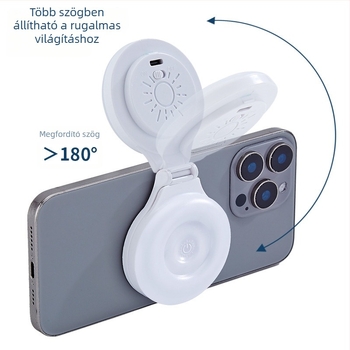 AZX-011 állványos töltőfény élő közvetítéshez – kevesebb mint 10W, 3,7V, háromszín hőmérséklet