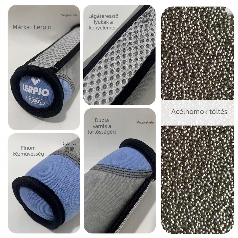 Puha boxzsák vasmaggal, kézben tartható súlyzóval boksz- és futóedzésekhez