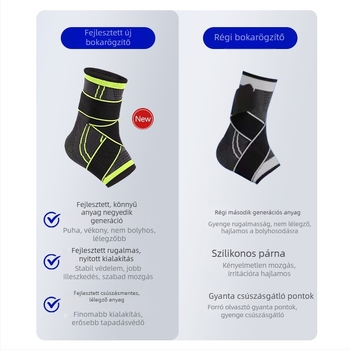 Bokaszorító kosárlabdához – nylon, felnőtt, bokavédelmi, bokátámogatás