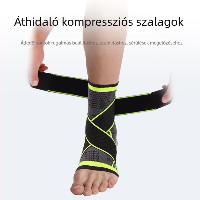 Bokaszorító kosárlabdához – nylon, felnőtt, bokavédelmi, bokátámogatás