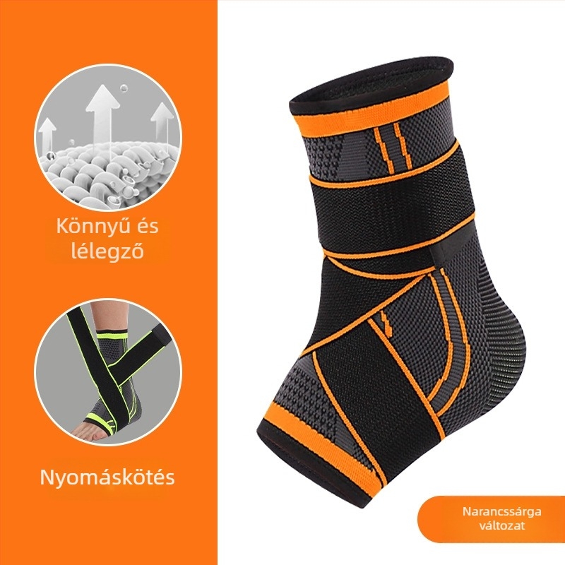 Bokaszorító kosárlabdához – nylon, felnőtt, bokavédelmi, bokátámogatás