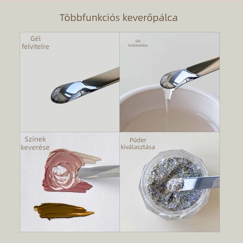 Nail art eszköz: keverőpálca akril ragasztó és csillámpor keveréséhez — Osini, hazai márka