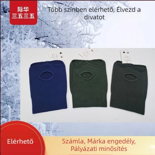 Kerékpáros arcmaszk poliészter anyagból, uniszex, őszi- és téli szabadtéri sportokra, síelésre és kerékpározásra, Ji Hua 3535 márka