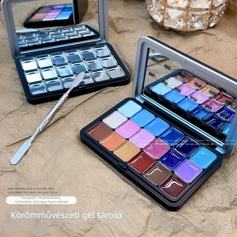 Lorossi Körömművészeti ragasztóadagoló lemez, anyag: Egyéb, nettó tartalom: 1 db