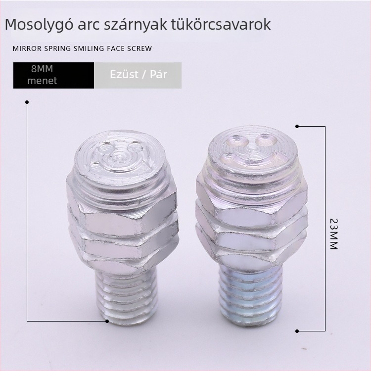 Mojiosaurus Mozgófejű csavar univerzális visszapillantó tükör lyuk dugóhoz